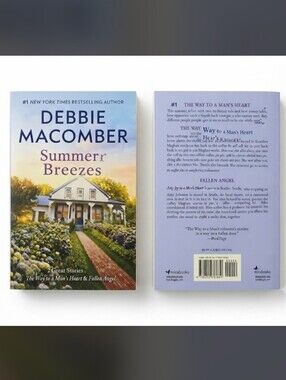 Debbie Macomber Summer Breezes Paperback Book - Blue Cover